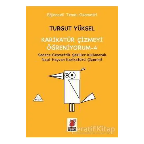 Karikatür Çizmeyi Öğreniyorum - 4 Sadece Geometrik Şekiller Kullanarak Nasıl Hayvan Karikatür Çizeri