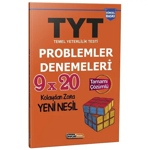 Kariyer Meslek 2021 TYT Yeni Nesil Problemler 9X20 Çözümlü Deneme Sınavı