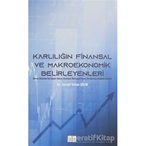 Karlılığın Finansal ve Makroekonomik Belirleyenleri - İsmail Erkan Çelik - Orion Kitabevi