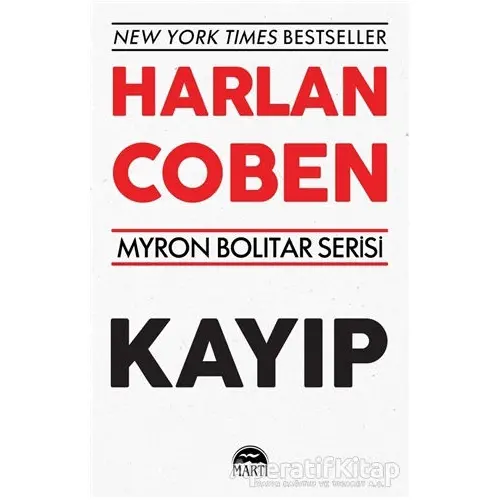 Kayıp - Myron Bolitar Serisi - Harlan Coben - Martı Yayınları