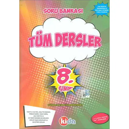 Kida 8.Sınıf Tüm Dersler Soru Bankası