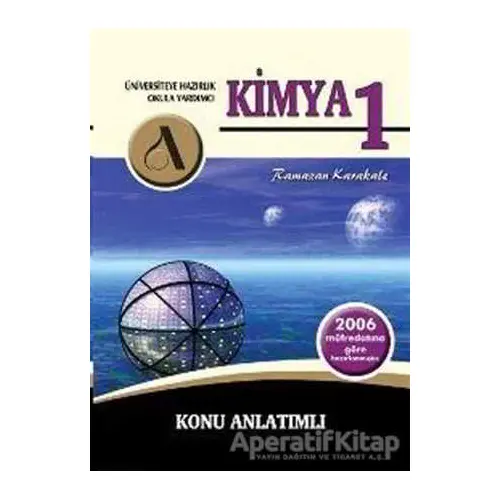 Kimya 1 Konu Anlatımlı - Ramazan Karakale - Altın Nokta Basım Yayın - Kaynak Kitaplar