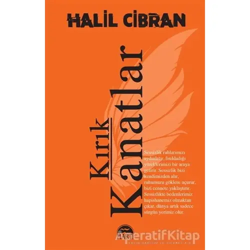 Kırık Kanatlar - Halil Cibran - Martı Yayınları