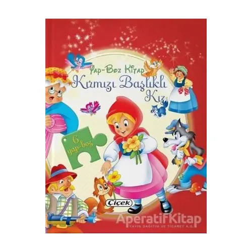 Yap-boz Kitap - Kırmızı Başlıklı Kız - Kolektif - Çiçek Yayıncılık