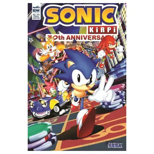 Kirpi Sonic 30. Yıl Özel - Ian Flynn - Presstij Kitap