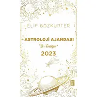 Astroloji Ajandası 2023 ’’Sor Fındığım’’ (Ciltli) - Elif Bozkurter - Mona Kitap