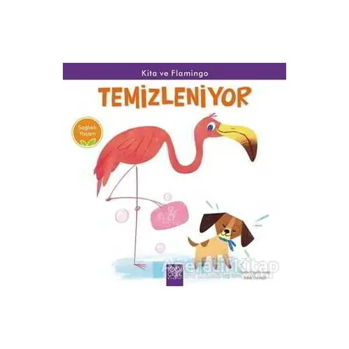 Kita ve Flamingo Temizleniyor - Sağlıklı Yaşam - Thomas Kingsley Troupe - 1001 Çiçek Kitaplar