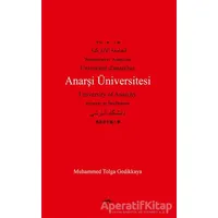 Anarşi Üniversitesi - Muhammed Tolga Gedikkaya - Sokak Kitapları Yayınları