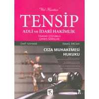 Tensip 5 Ceza Muhakemesi Hukuku Çözümlü Çıkmış Sorular Kuram Kitap