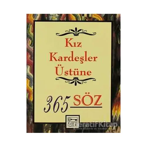 Kız Kardeşler Üstüne 365 Söz - Dablia Porter - Anahtar Kitaplar Yayınevi