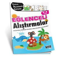 Eğlenceli Alıştırmalar 3-4 Yaş - Kolektif - Niha Çocuk