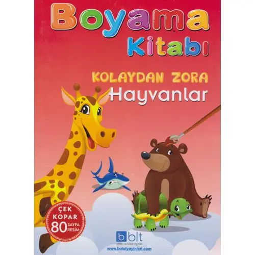 Kolaydan Zora Kalın Boyama 5 Kitap Set Bulut Eğitim ve Kültür