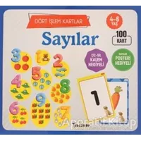 Sayılar 4 - 6 Yaş Dört İşlem Kartlar - Kolektif - Teleskop Popüler Bilim