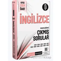 2024 KPSS ÖABT İngilizce Tamamı Çözümlü Çıkmış Sorular - Kolektif - Pegem Akademi Yayıncılık