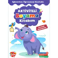 Aktiviteli Boyama Kitabı Sevimli Hayvanlar - Boyama Zamanı