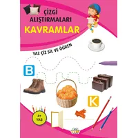 Kavramlar - Çizgi Alıştırmaları - Emine Ulusoy - 0-6 Yaş Yayınları