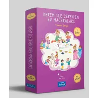 Kerem ile Ceren’in Ev Maceraları 10 Kitap Set - Yasemin Şengül - Parıltı Yayınları