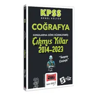 Yargı 2024 KPSS Coğrafya Çözümlü Çıkmış Yıllar 2014-2023