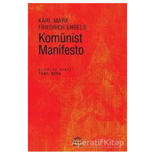 Komünist Manifesto - Friedrich Engels - İletişim Yayınevi