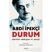 Durum - Abdi İpekçi - Kopernik Kitap