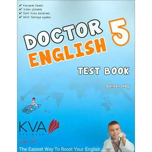 Koray Varol 5.Sınıf Doctor English Test Book