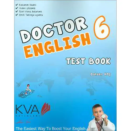Koray Varol 6.Sınıf Doctor English Test Book