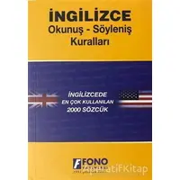 İngilizce Okunuş - Söyleniş Kuralları - Şükrü Meriç - Fono Yayınları