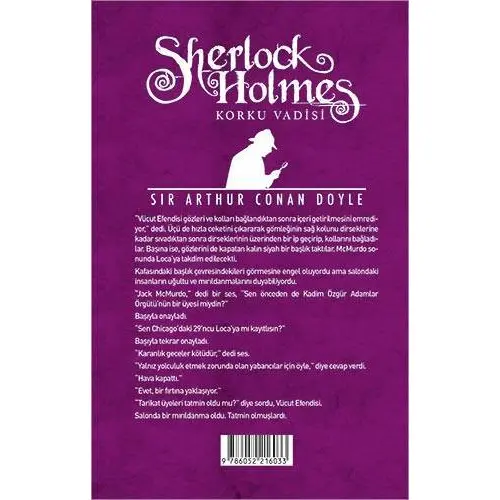 Korku Vadisi (Sherlock Holmes) Aperatif Kitap Yayınları
