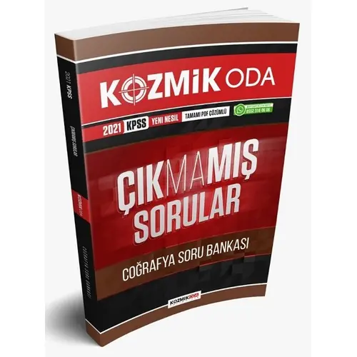 Kozmik Oda 2021 KPSS Coğrafya Çıkmamış Sorular Soru Bankası