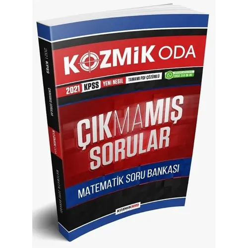 Kozmik Oda 2021 KPSS Matematik Çıkmamış Sorular Soru Bankası