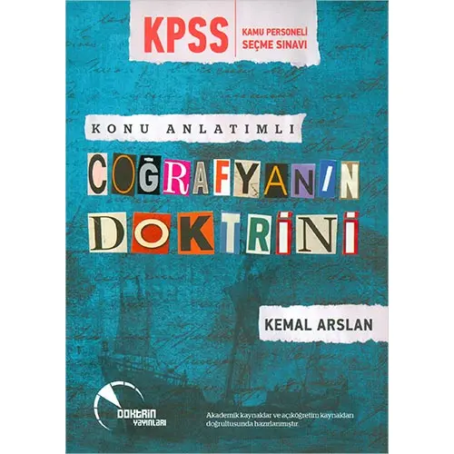 KPSS Coğrafyanın Doktrini Konu Anlatımlı Doktrin Yayınları