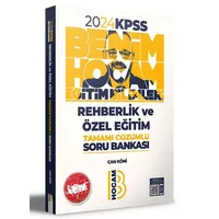 Benim Hocam 2024 KPSS Eğitim Bilimleri Rehberlik ve Özel Eğitim Tamamı Çözümlü Soru Bankası