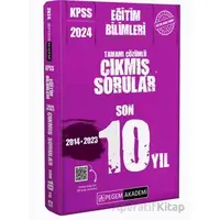 2024 KPSS Eğitim Bilimleri Tamamı Çözümlü Çıkmış Sorular Son 10 Yıl