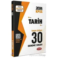 2024 Data KPSS Tarih 30 Deneme Sınavı Karekod Çözümlü