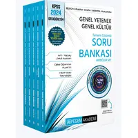 2024 KPSS Lise Ortaöğretim Soru Bankası Çözümlü Modüler Set - Kolektif - Pegem Akademi Yayıncılık