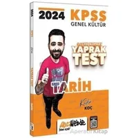 2024 KPSS Tarih Yaprak Test HocaWebde