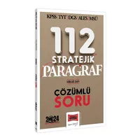 Yargı Yayınları 2024 112 Stratejik Paragraf Soru Bankası (Mikail Şan)