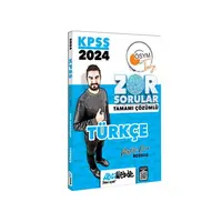 HocaWebde 2024 KPSS Türkçe Tamamı Çözümlü Zor Sorular Kitabı