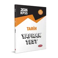 2024 KPSS Tarih Yaprak Test Data Yayınları