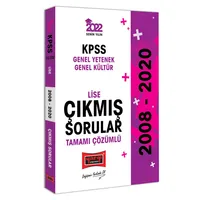 Yargı 2022 KPSS GY GK Lise Tamamı Çözümlü Çıkmış Sorular