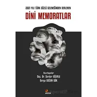 2021 Yılı Türk Sözlü Geleneğinden Derlenen Dini Memoratlar - Serdar Uğurlu - Kriter Yayınları
