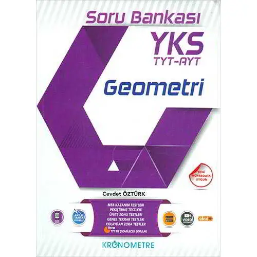 Kronometre TYT AYT Geometri Soru Bankası