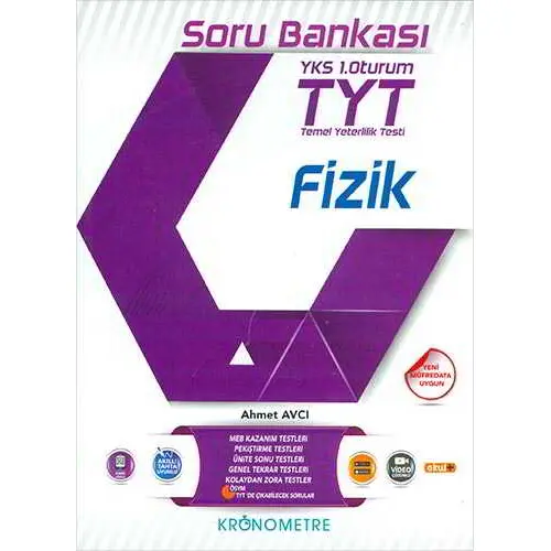 Kronometre TYT Fizik Soru Bankası