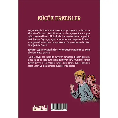 Küçük Erkekler - Louisa May Alcott - Aperatif Kitap Yayınları