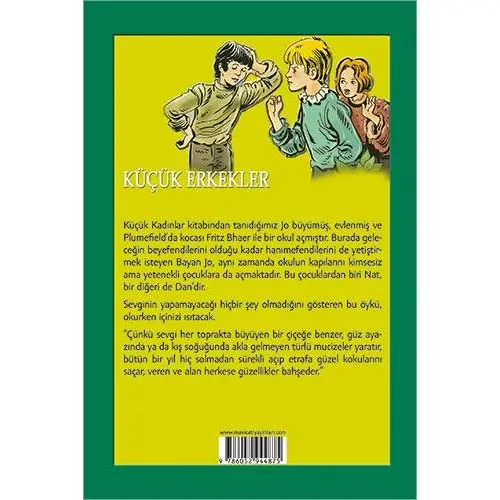 Küçük Erkekler - Louisa May Alcott - Maviçatı Yayınları