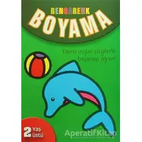 Rengarenk Boyama - 2 Yaş Üstü - Yeşil Kitap - Kolektif - Parıltı Yayınları