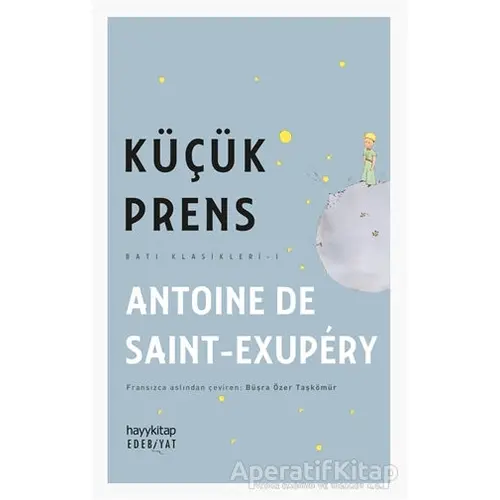 Küçük Prens - Antoine de Saint-Exupery - Hayykitap