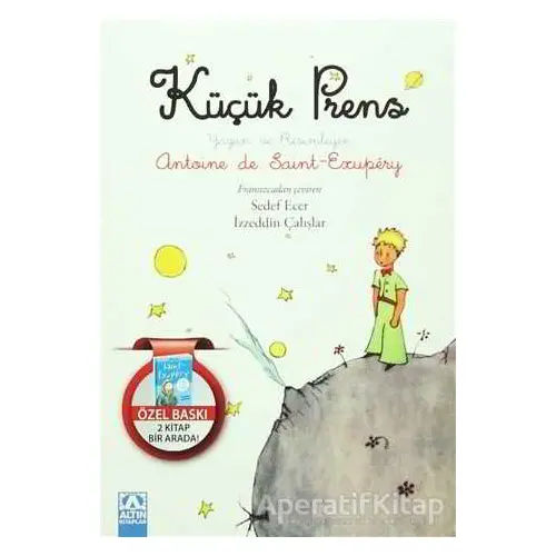 Küçük Prens Özel Baskı (2 Kitap Birarada) - Antoine de Saint-Exupery - Altın Kitaplar