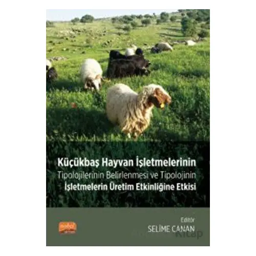 Küçükbaş Hayvan İşletmelerinin Tipolojilerinin Belirlenmesi ve Tipolojinin İşletmelerin Üretim Etkin