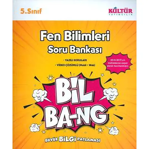 Kültür 5.Sınıf Bil-Bang Fen Bilimleri Soru Bankası